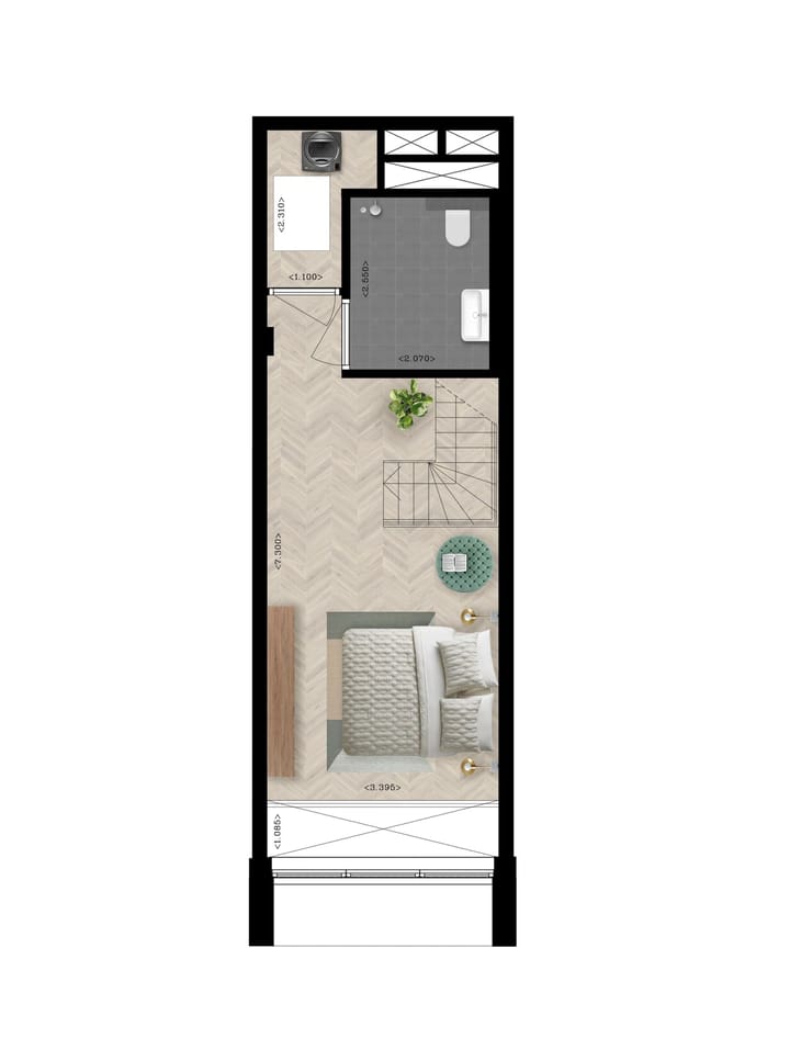 Foto 10 van Atelierwoning (Bouwnr. 0.02)