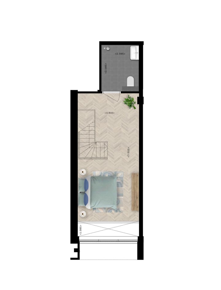 Foto 9 van Atelierwoning (Bouwnr. 0.01)