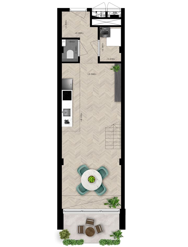 Foto 9 van Atelierwoning (Bouwnr. 0.11)