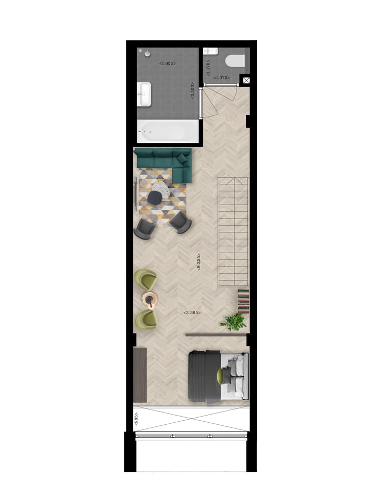 Foto 10 van Atelierwoning (Bouwnr. 0.11)