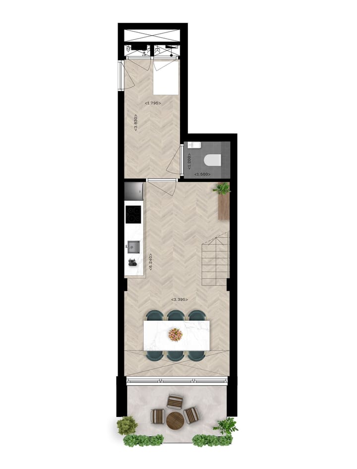 Foto 9 van Atelierwoning (Bouwnr. 0.09)