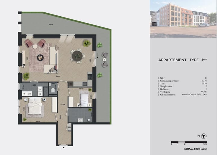 Foto 4 van Type 1 (Bouwnr. 1)