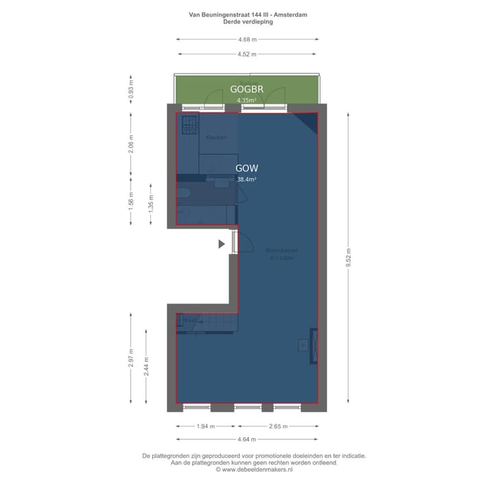Foto 49 van Van Beuningenstraat 144-3