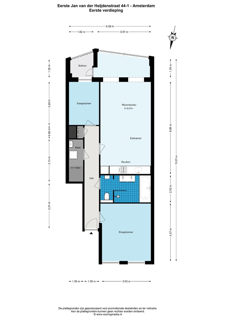 Foto 26 van Eerste Jan van der Heijdenstraat 44-1