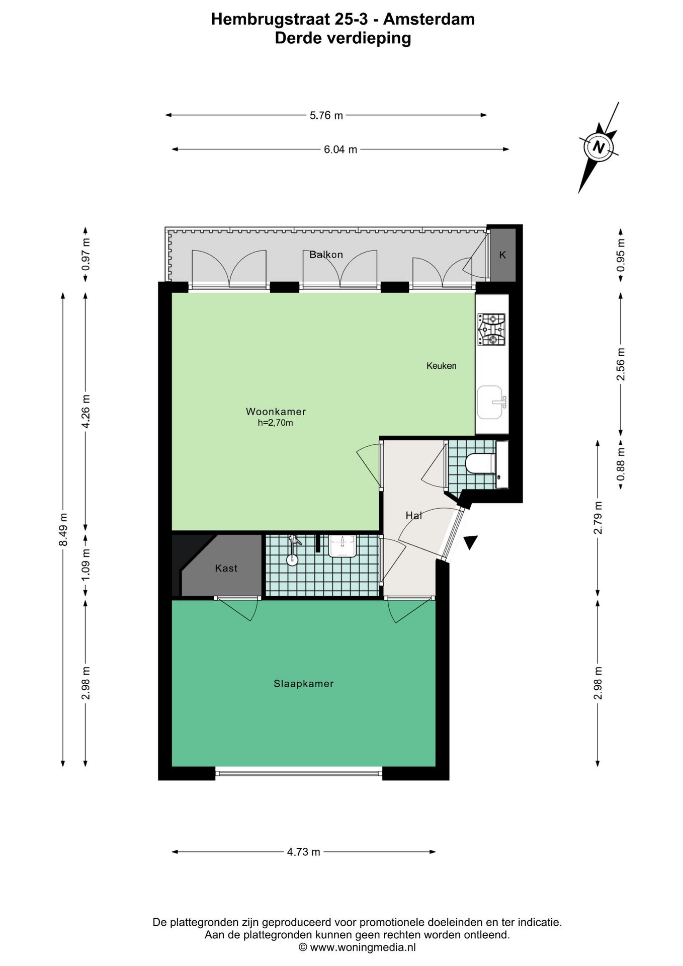 Foto 24 van Hembrugstraat 25-3