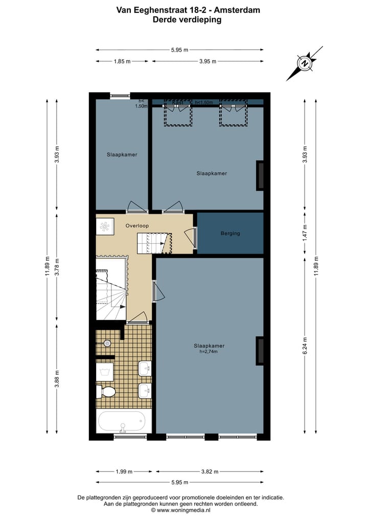 Foto 57 van Van Eeghenstraat 18-2