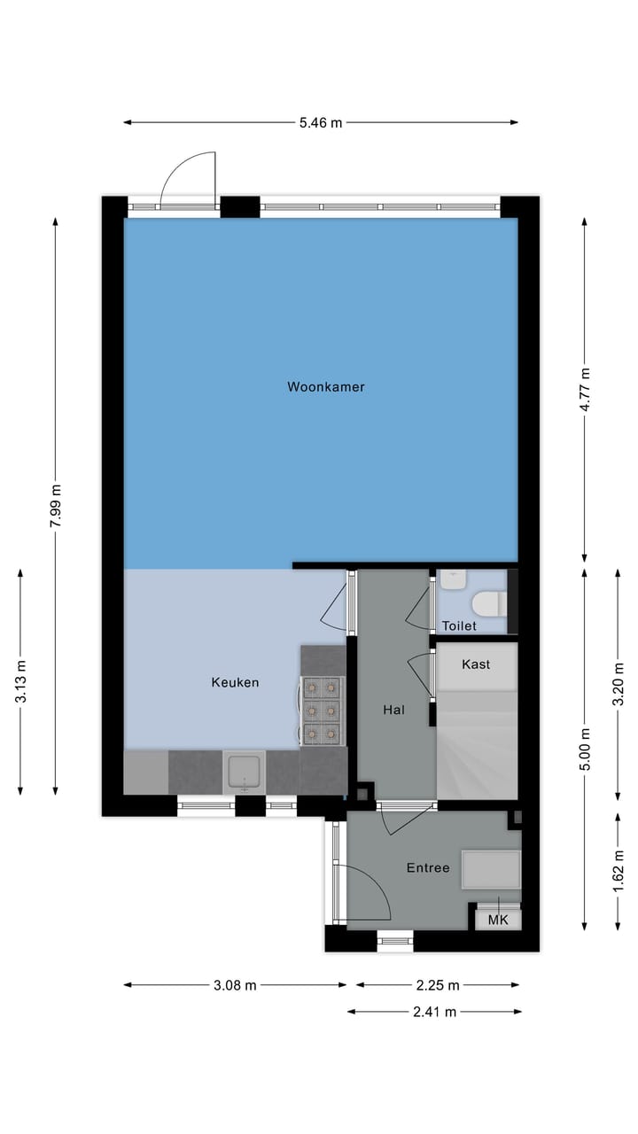 Foto 44 van Dokkumerdiep 9