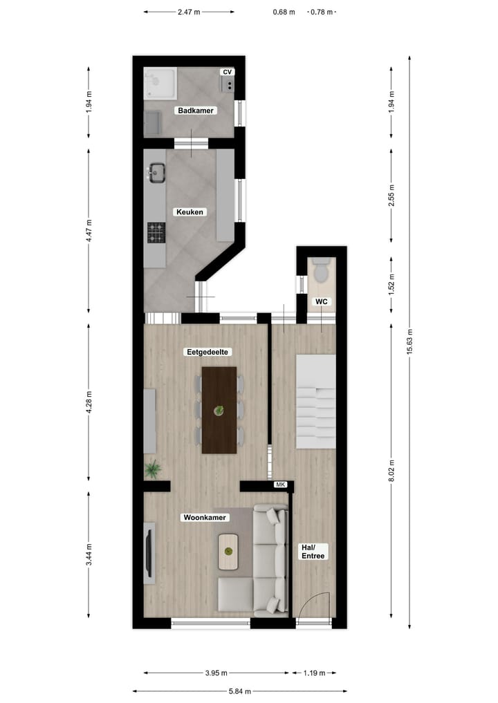 Foto 24 van Theresiastraat 24