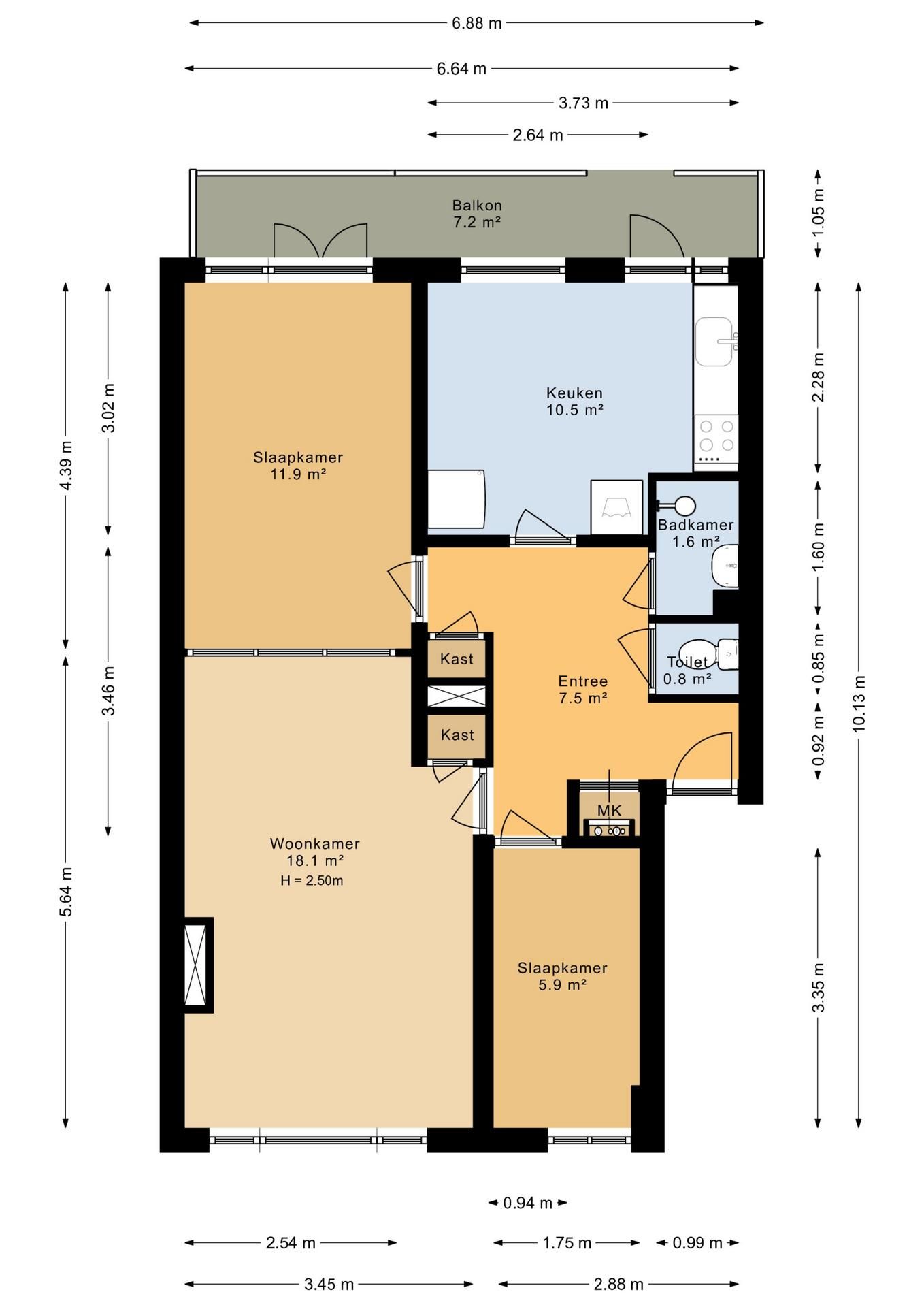 Foto 19 van Spangesekade 109-A