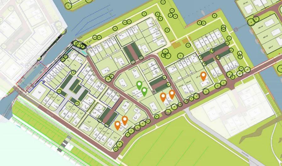 Foto 7 van De Dorpskern - Twee-onder-een-kap (Bouwnr. 18)