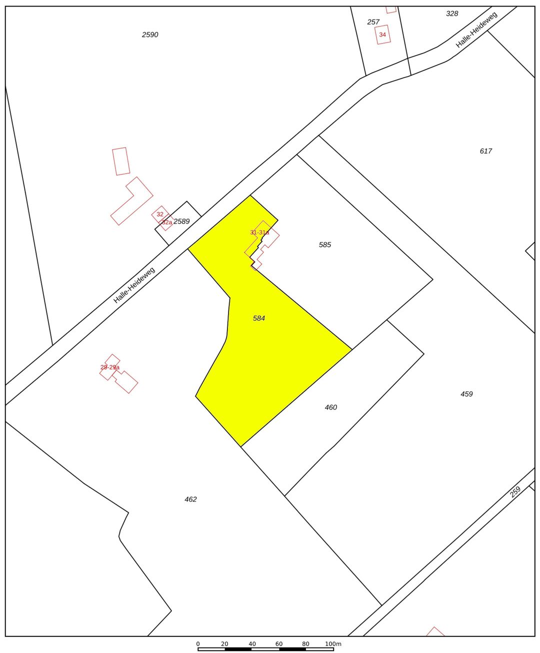 Foto 77 van Halle-Heideweg 31