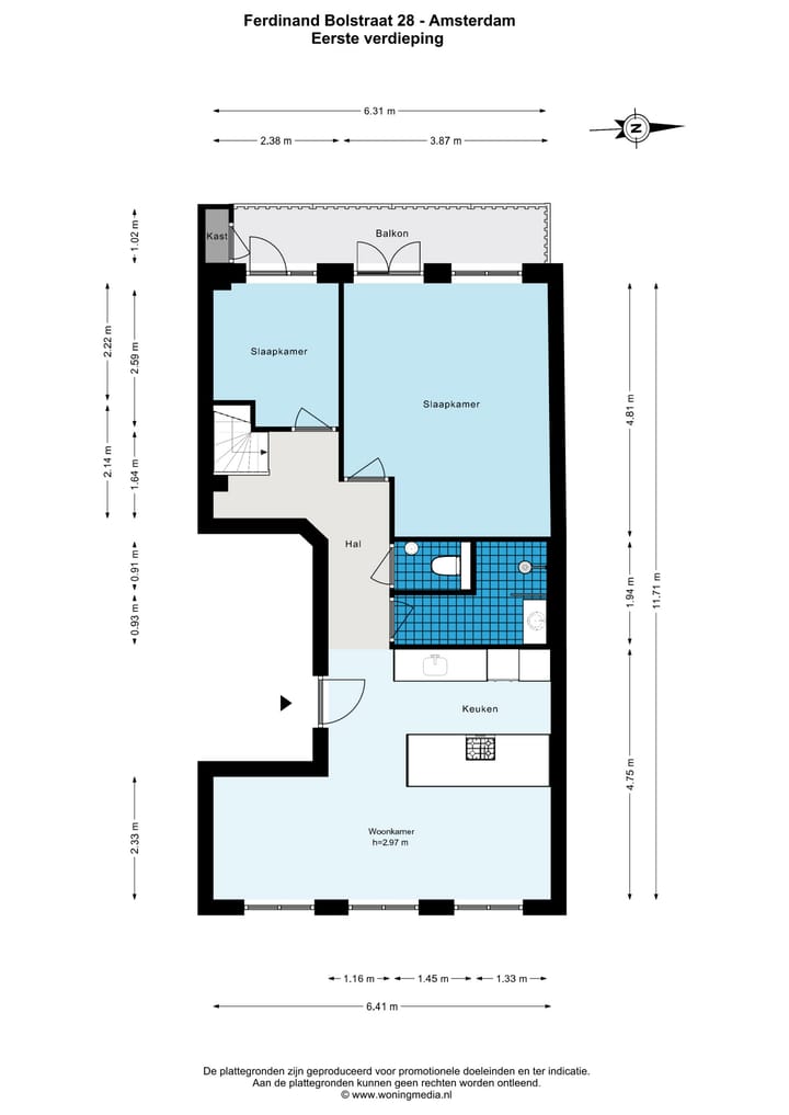 Foto 33 van Ferdinand Bolstraat 28-B