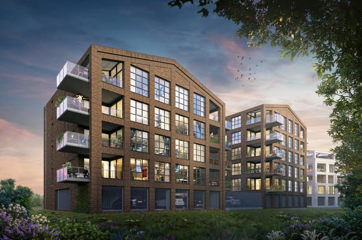 Foto van Kraanbaan l De Pakhuizen l Appartement l C1 Portiekflat