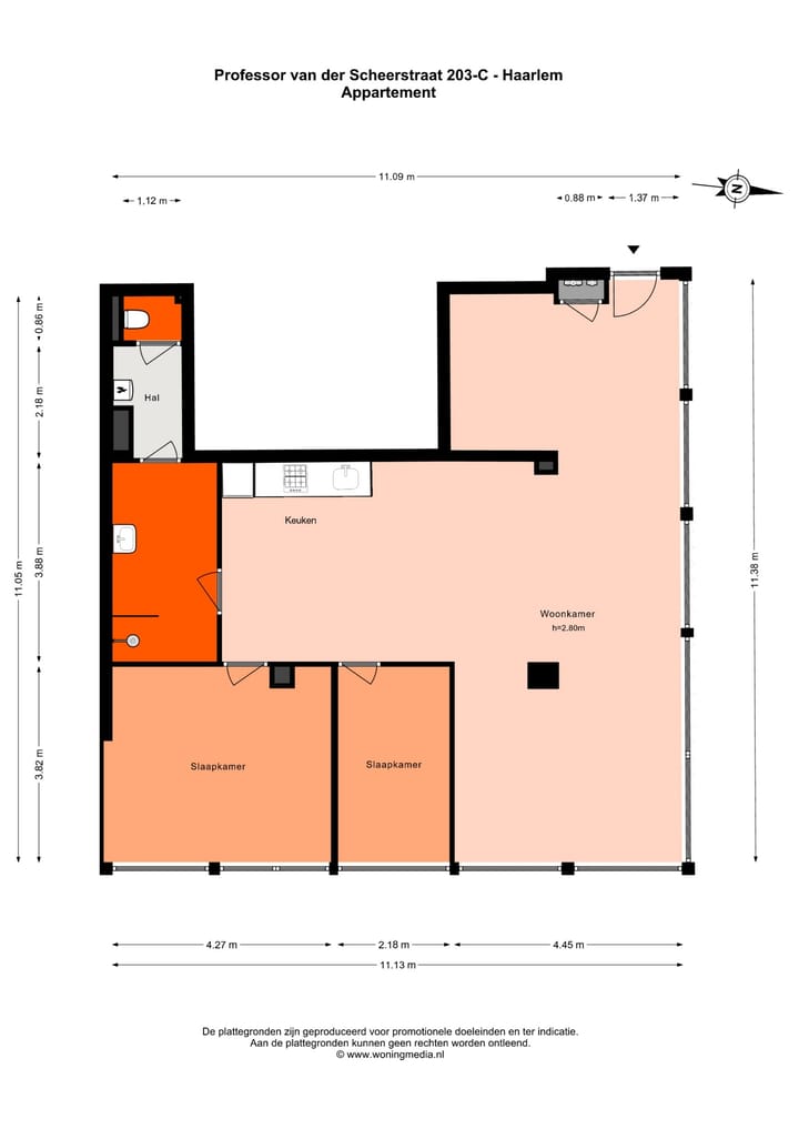 Foto 22 van Professor Van der Scheerstraat 203-C