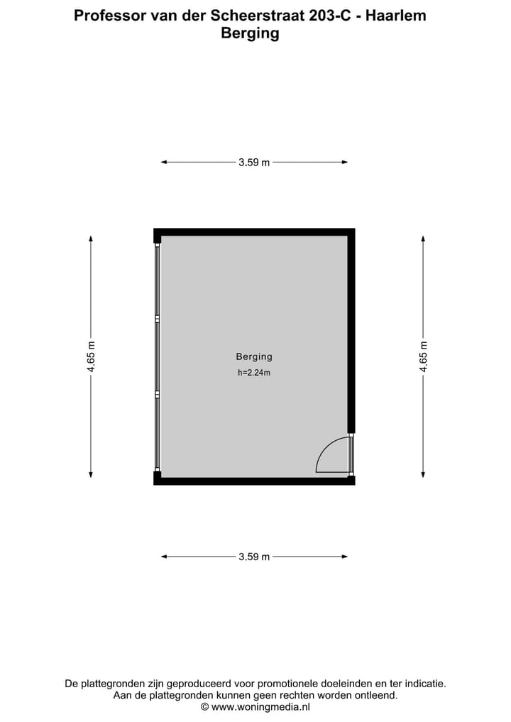 Foto 23 van Professor Van der Scheerstraat 203-C