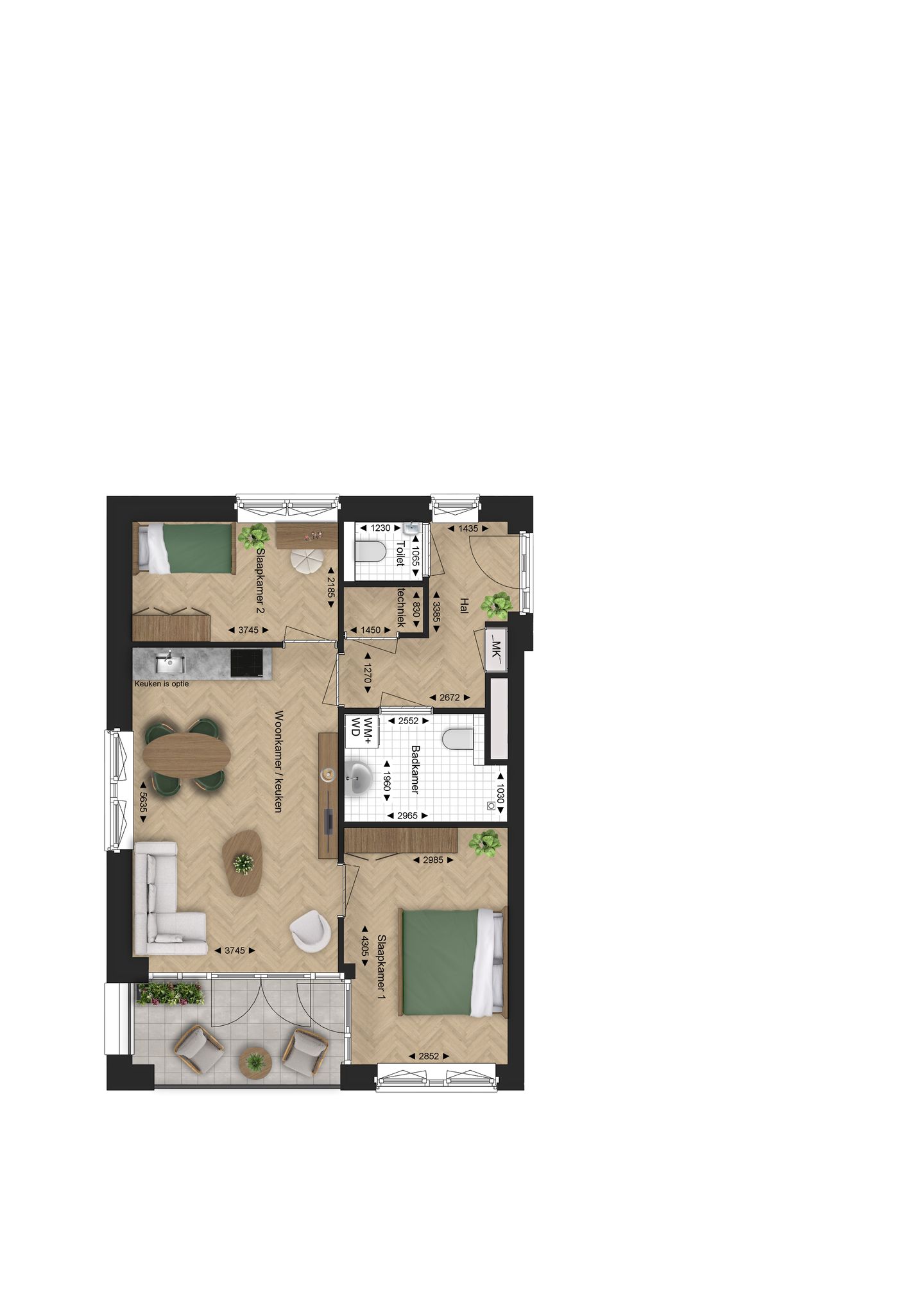 Foto 4 van Ambachtsstraat 2-D