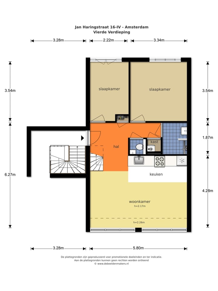 Foto 15 van Jan Haringstraat 16-4