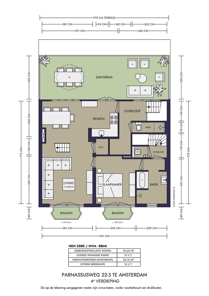 Foto 44 van Parnassusweg 22-3