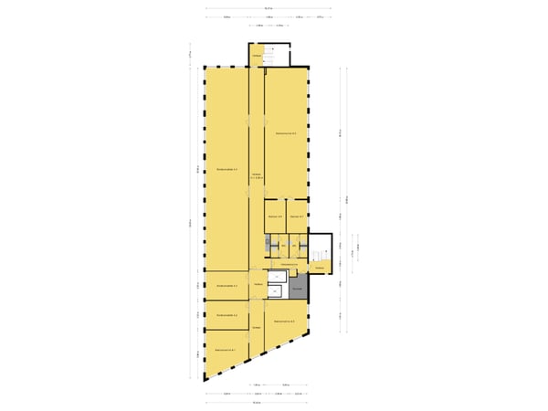 Kantoorgebouw - vierde verdieping