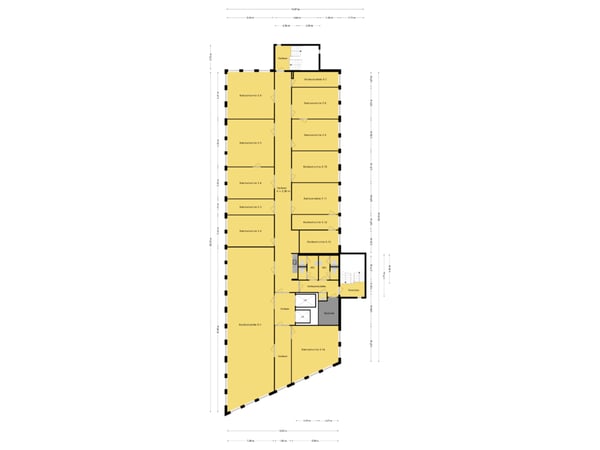 Kantoorgebouw - vijfde verdieping