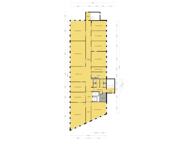 Kantoorgebouw - zesde verdieping