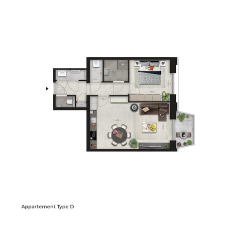 Image of Victoria Tilburg - Type D Apartment with shared street entrance