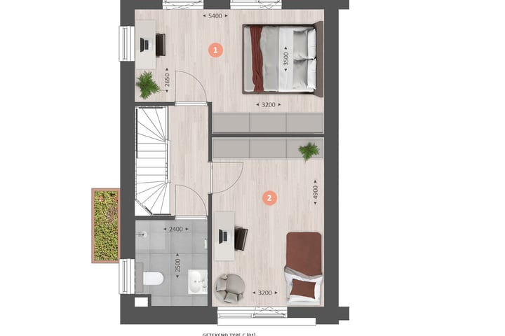 Foto 6 van Eindwoning | WIJD & ZIJD (Bouwnr. 1)