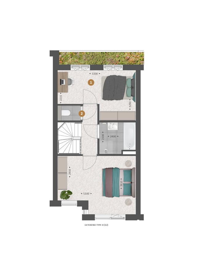 Photo 9 of Tussenwoning | WIJD & ZIJD (Bouwnr. 12)