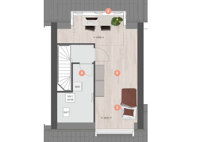 Foto 8 van Eindwoning | WIJD & ZIJD (Bouwnr. 1)