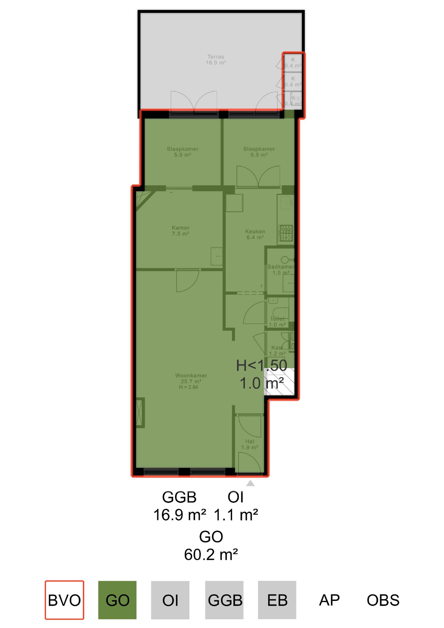 Foto 19 van Gillis van Ledenberchstraat 93-H