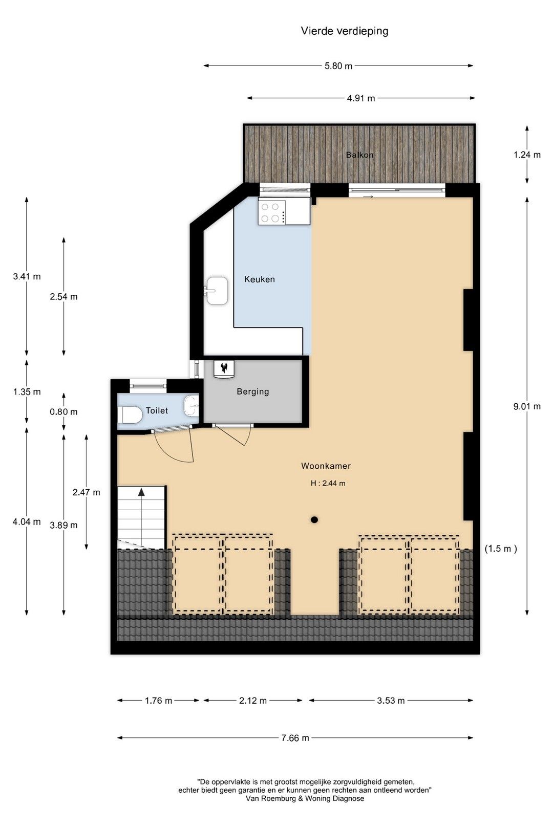 Foto 21 van Korte Blekersstraat 22-3