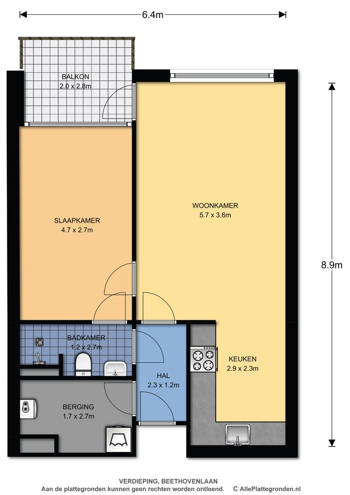 Foto 3 van Beethovenlaan 3-11