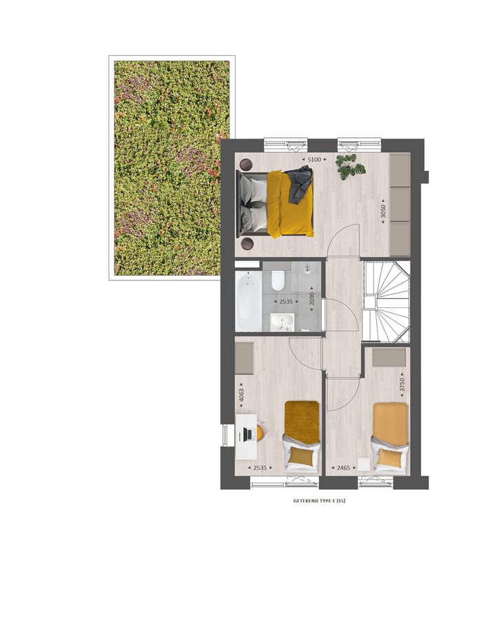 Photo 6 of Hoekwoning met tuinkamer | WIJD & ZIJD (Bouwnr. 11)