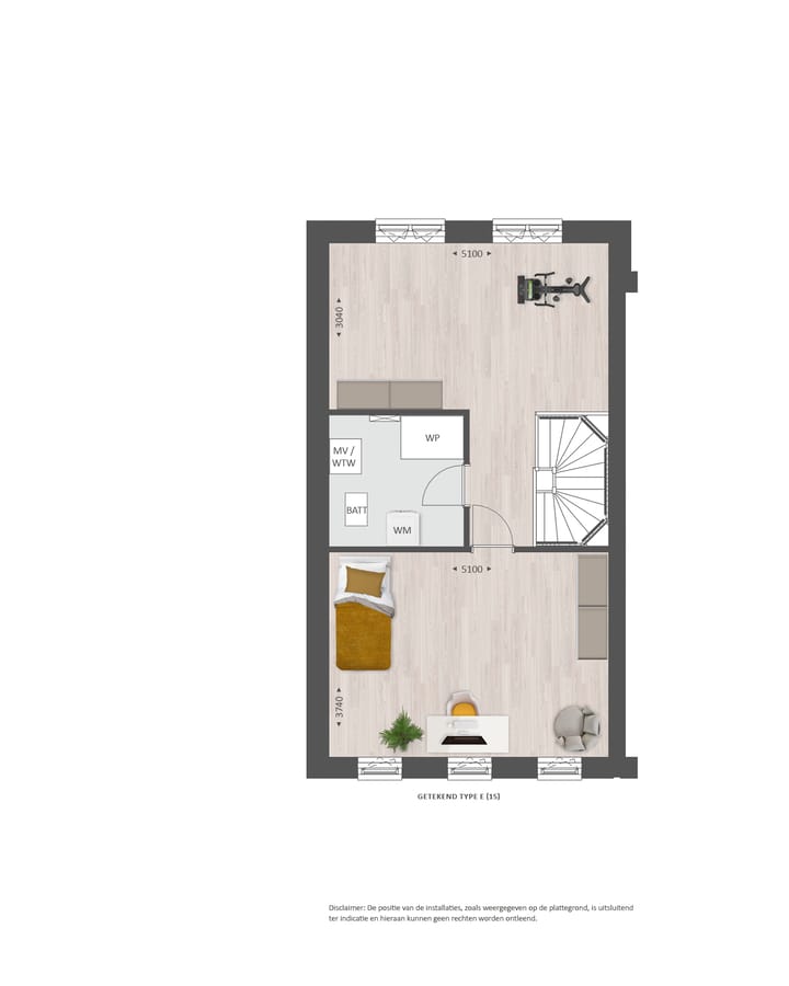 Photo 8 of Hoekwoning met tuinkamer | WIJD & ZIJD (Bouwnr. 11)