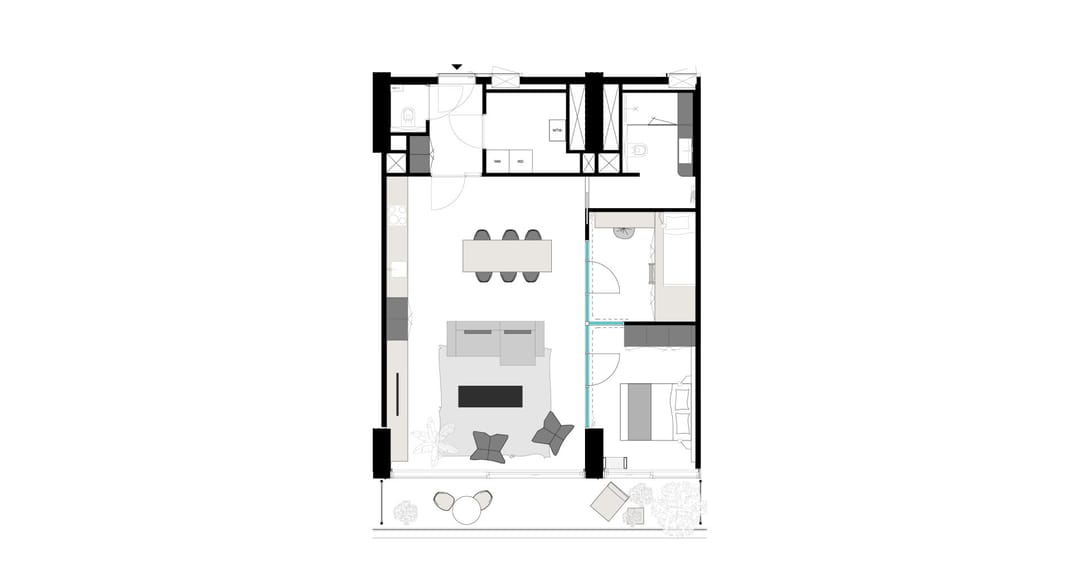 Foto 13 van Flexibele loft 90 m2 (Bouwnr. 25)