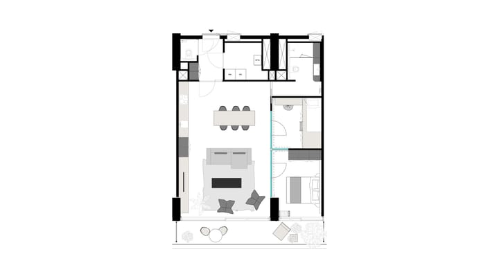 Foto 13 van Flexibele loft 90 m2 (Bouwnr. 25)