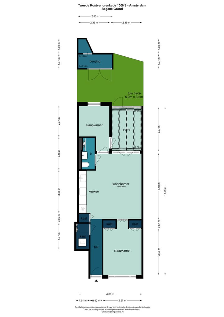 Foto 32 van Tweede Kostverlorenkade 156-H