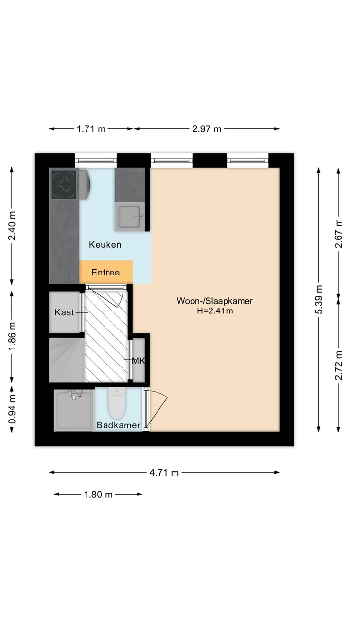 Foto 33 van Assendelftstraat 1-3