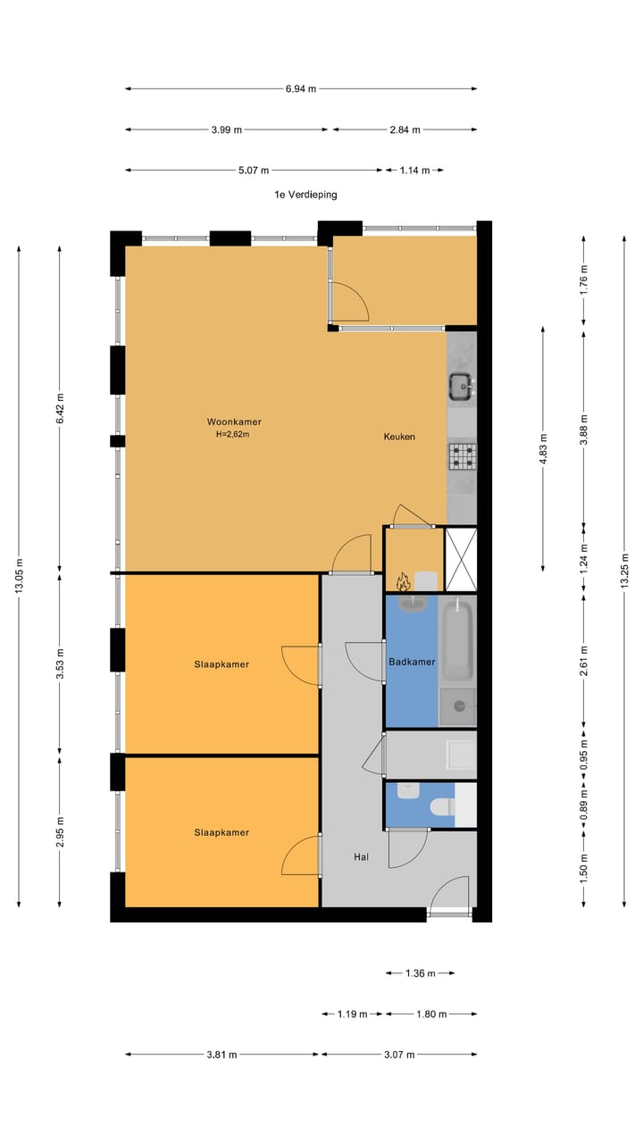 Foto 15 van Burgemeester Marijnenlaan 36