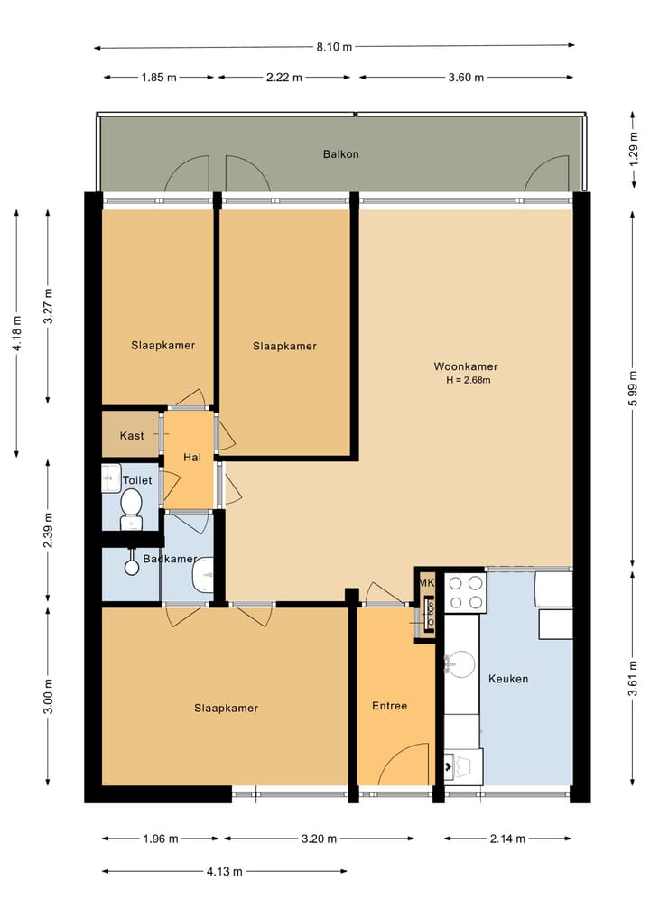 Foto 35 van Brahmsstraat 75