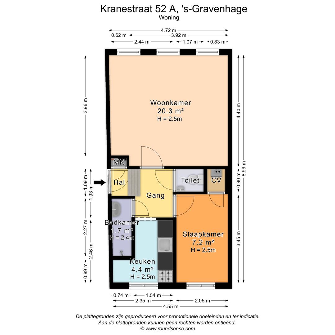 Foto 17 van Kranestraat 52-A