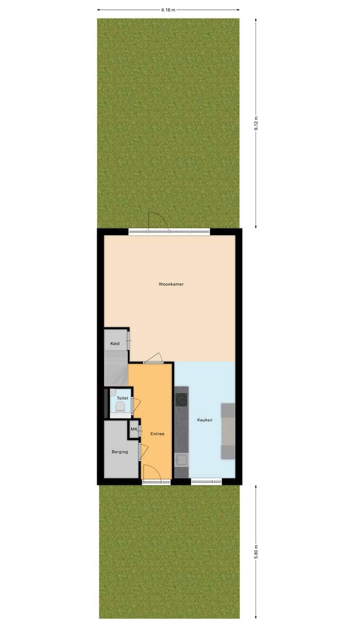 Foto 35 van Brederodepeer 60