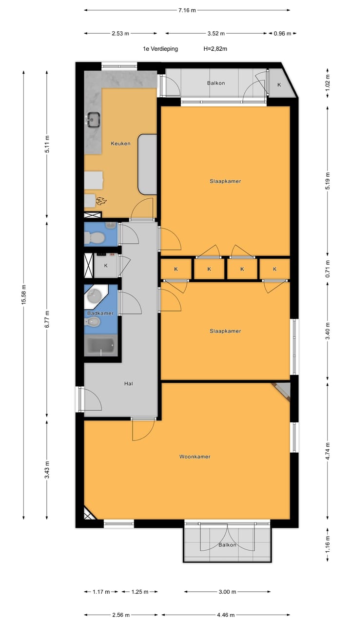 Foto 12 van Belgischeplein 29-A