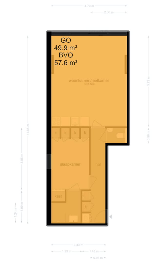 Foto 32 van Burgemeester Hogguerstraat 793-G