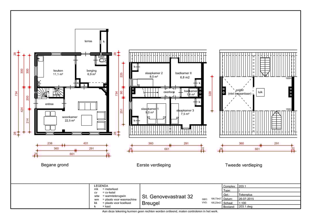 Foto 32 van Sint Genovevastraat 32