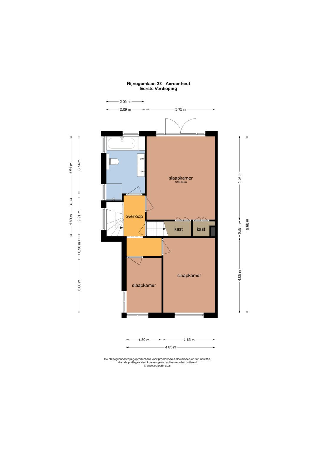 Foto 50 van Rijnegomlaan 23