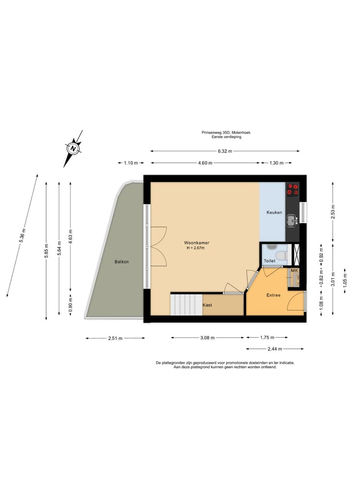 Foto 27 van Prinsenweg 35-D