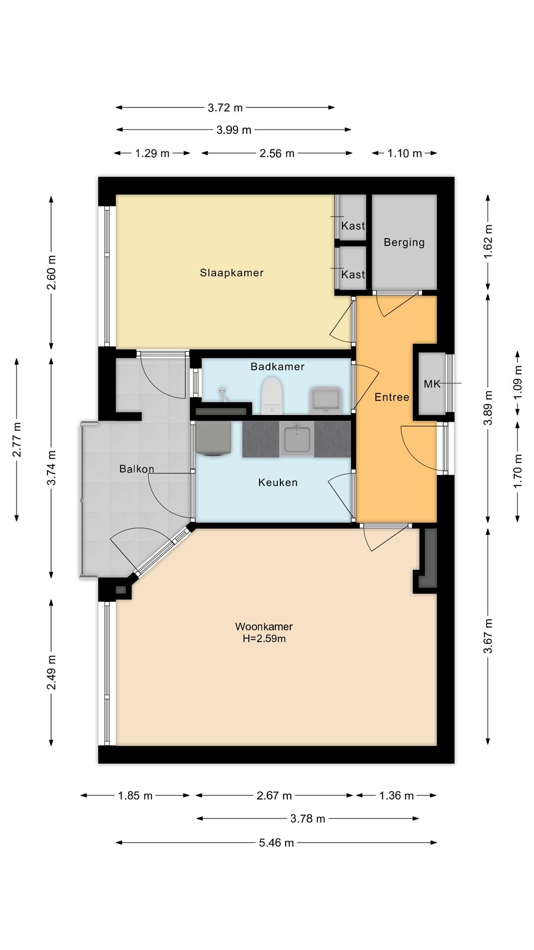 Foto 31 van Van Leeuwenhoekstraat 5-0128
