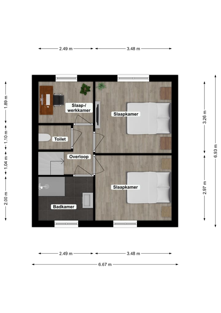 Foto 23 van Burgemeester Beckersstraat 73