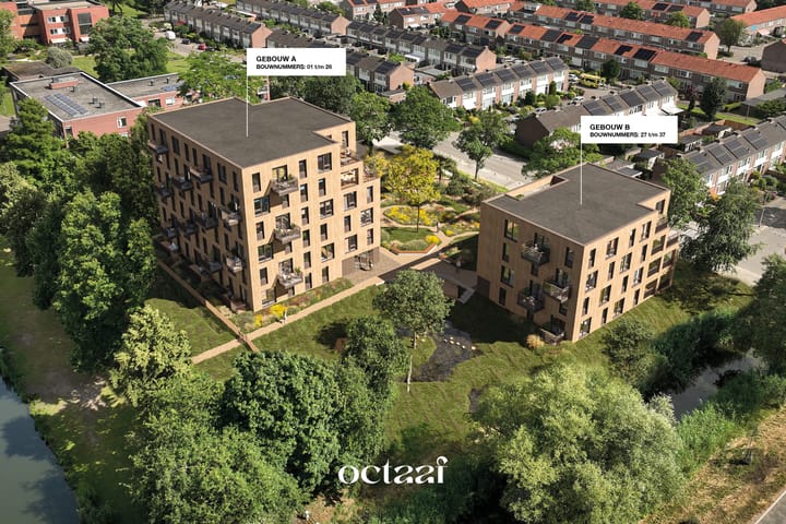 Foto 1 van Drie-kamer-appartement (Bouwnr. 21)